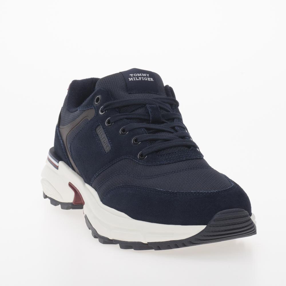 Boty Tommy Hilfiger Runner Cordura Mix FM0FM05221-DW5 - tmavě modrě