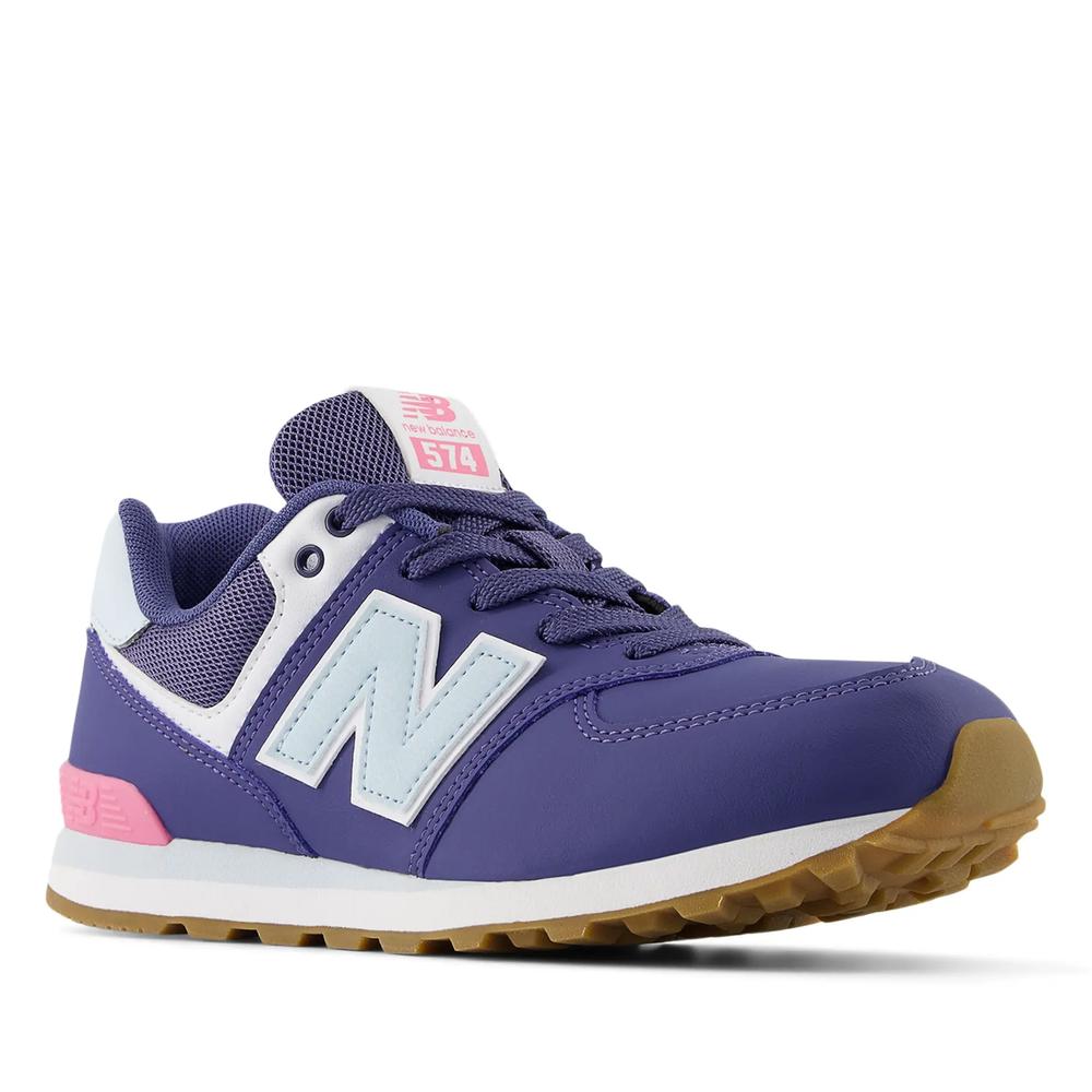 Dětské boty New Balance GC574NJ - tmavě modrě