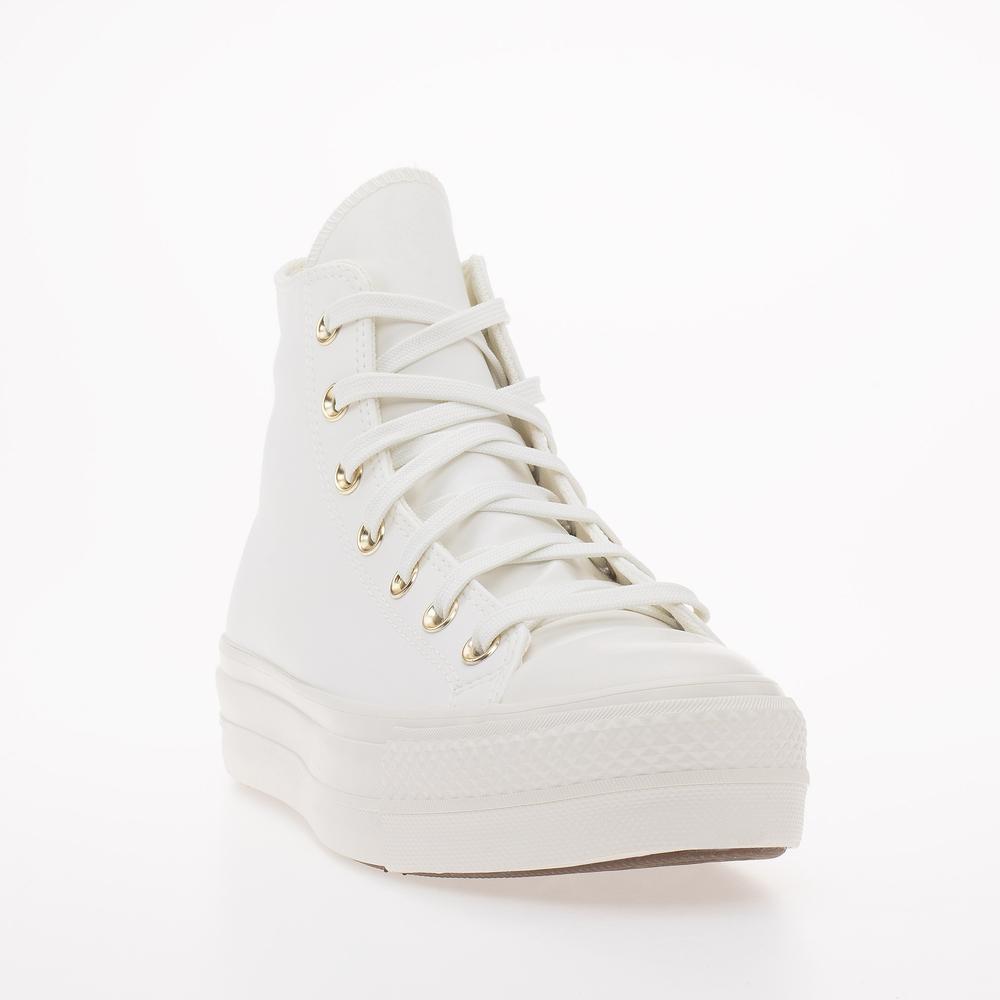 Boty Converse Chuck Taylor All Star Lift Platform A03719C - bílé