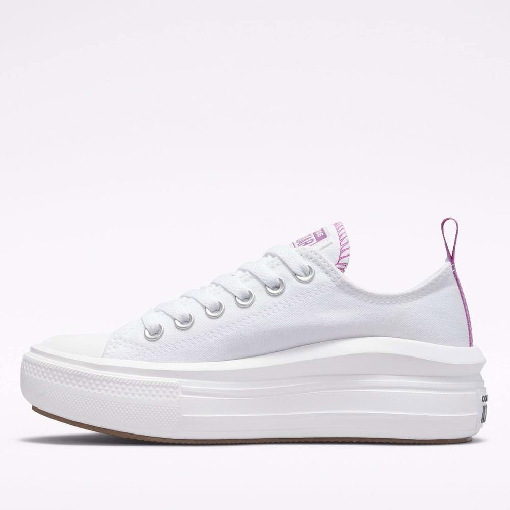 Boty Converse Chuck Taylor All Star Move Platform 271717C - bílé