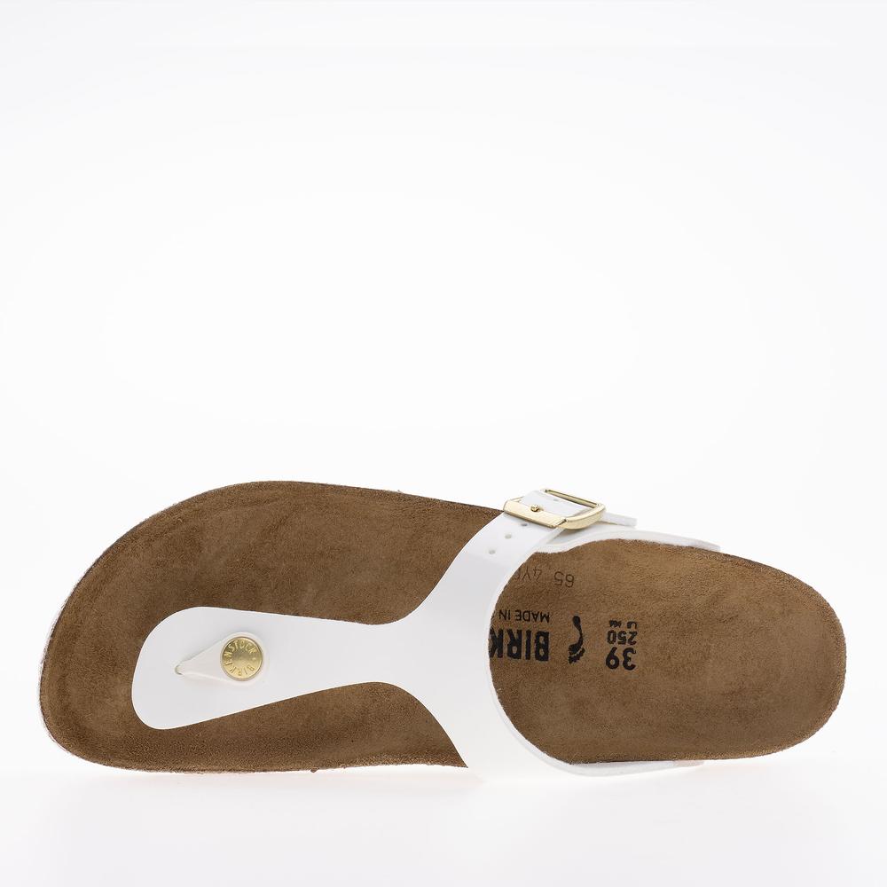 Dámské Žabky Birkenstock Gizeh BF 1005300 - bílé