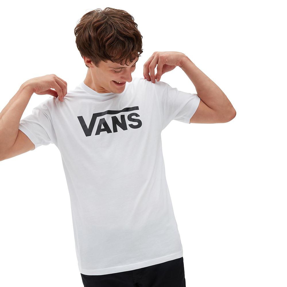 Tričko Vans T-shirt Classic VN000GGGYB21 - bílé