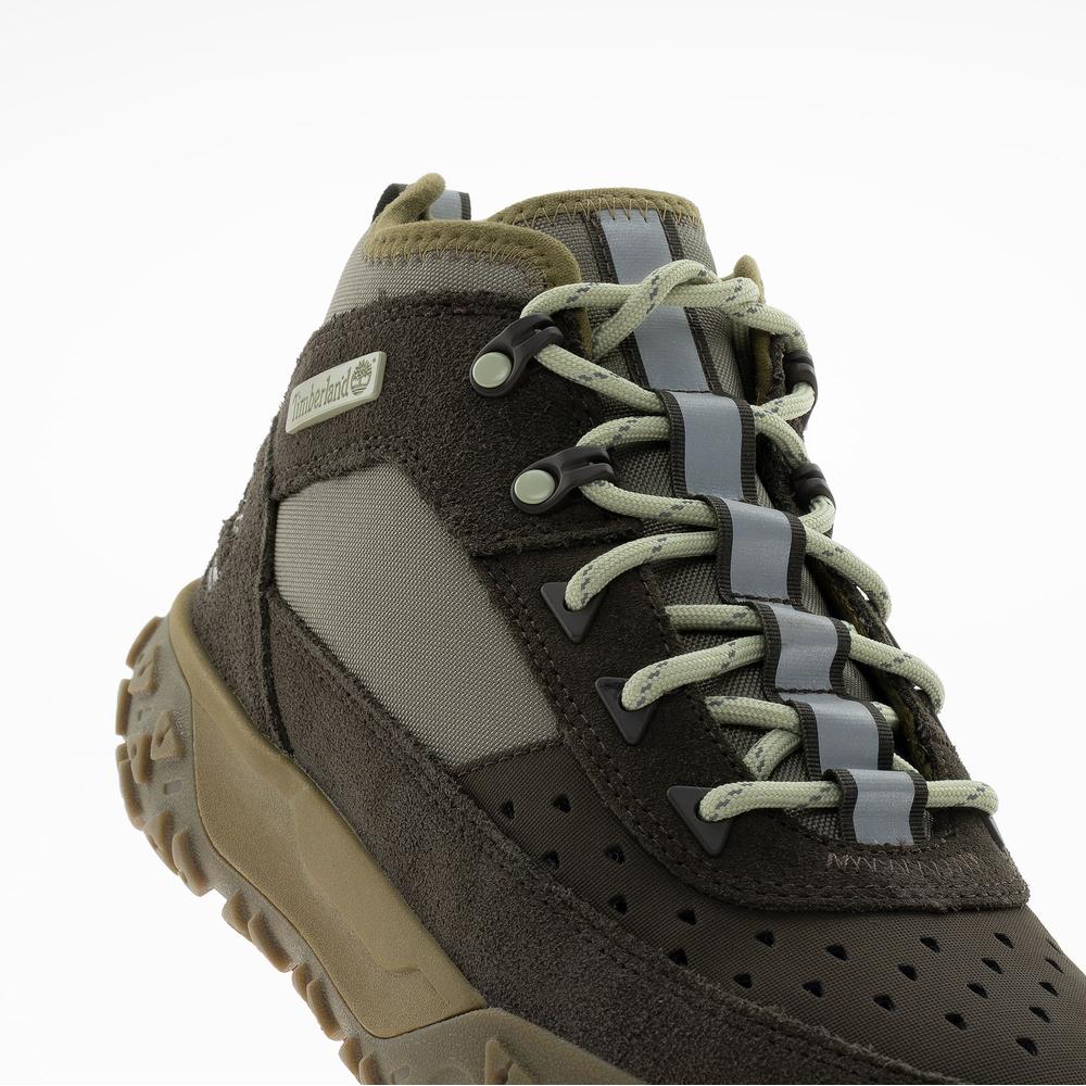 Boty pánské Timberland Greenstride Motion 6 Mid Lace TB0A6CW12421 - hnědé