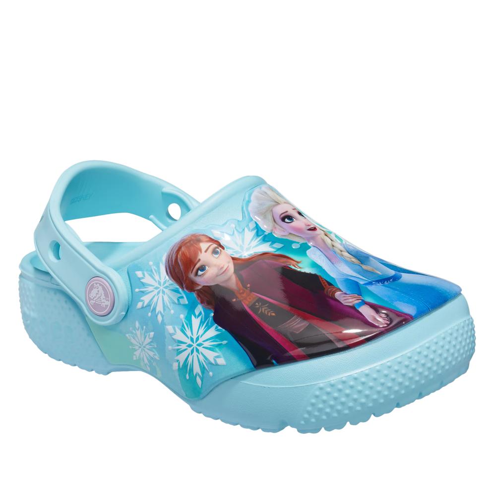 Žabky Crocs Toddler Fun Lab Disney Frozen II Clog 206804-4O9 - modré