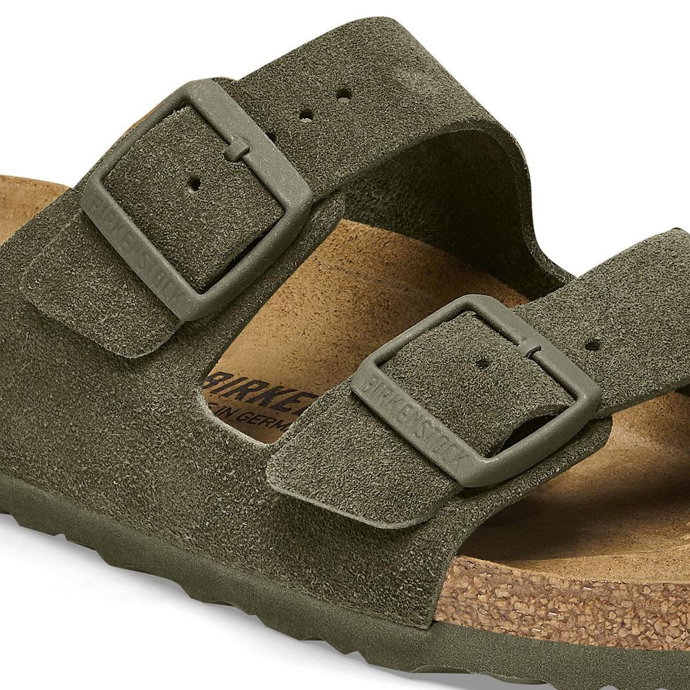 Žabky pánské Birkenstock Arizona 1025657 - zelené