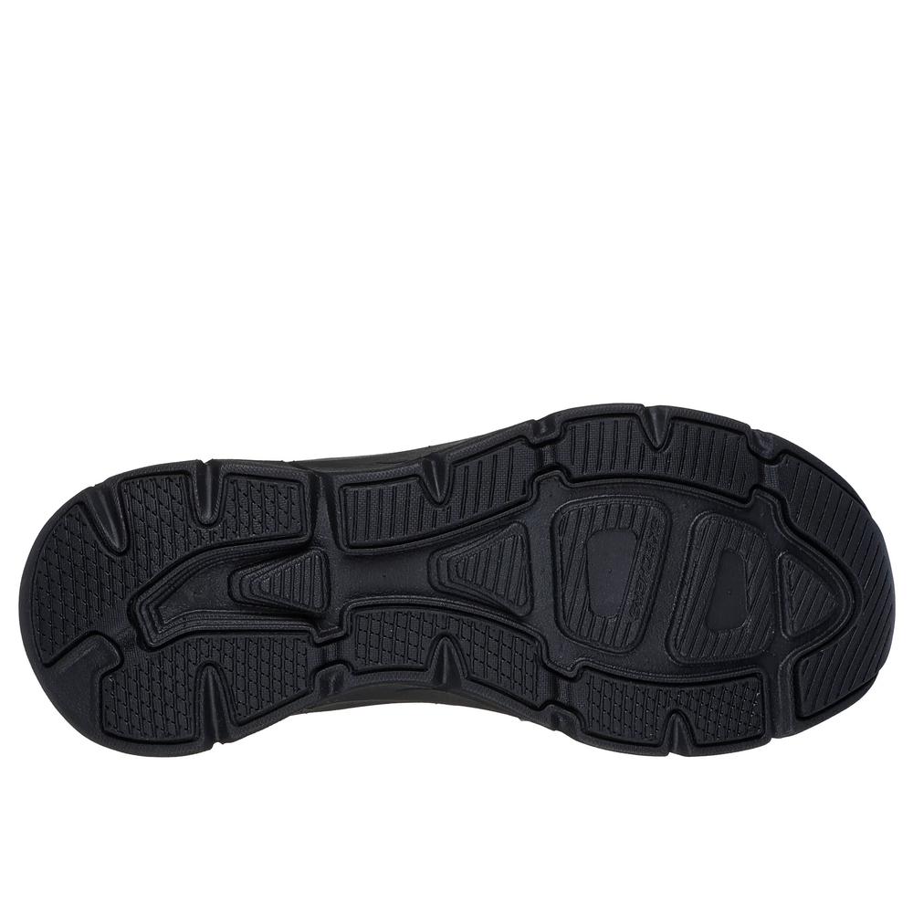 Dámské boty Skechers Relaxed Fit D'Lux Walker 2.0 Golden Step 150106BKRG - černé