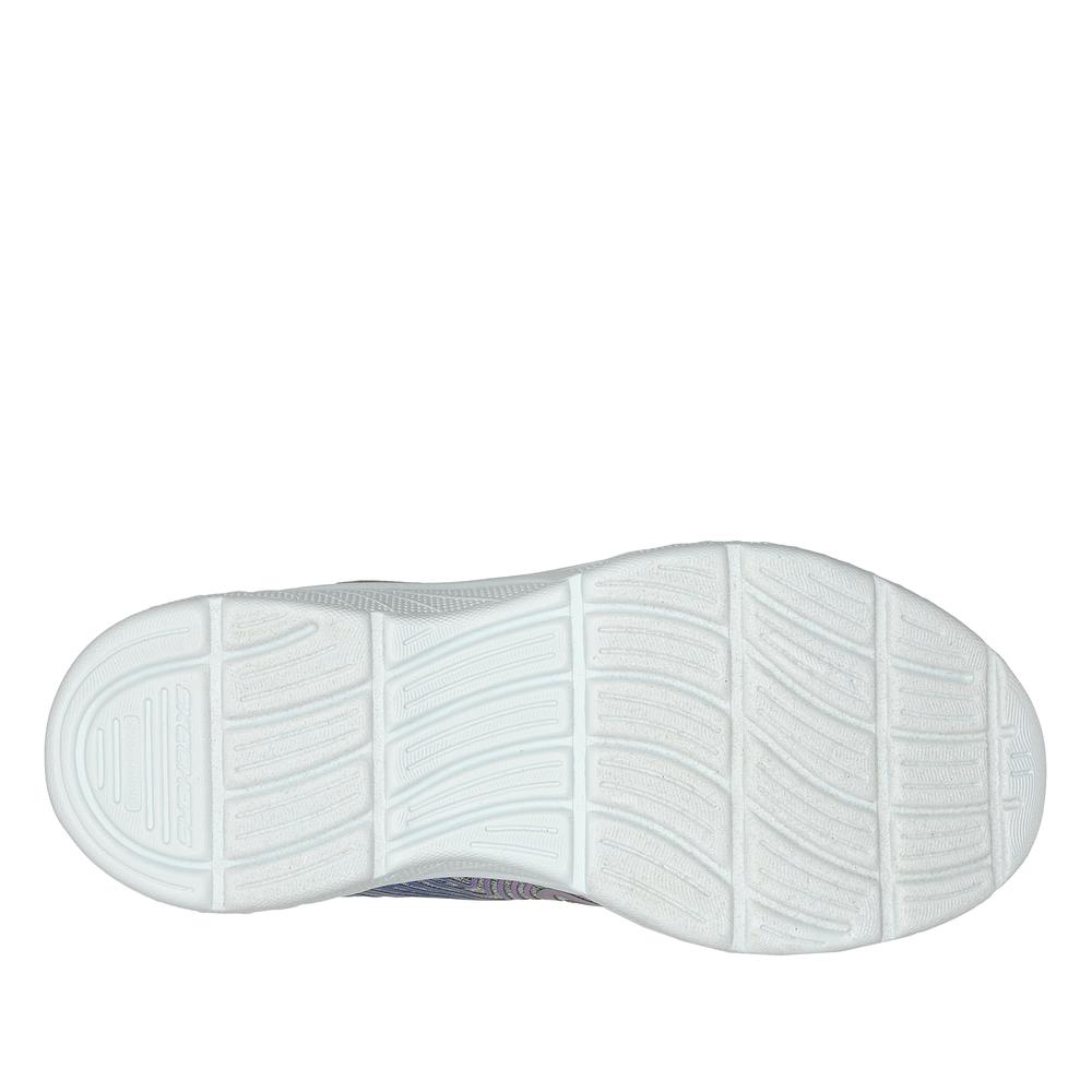 Dětské boty Skechers Microspec Plus Swirl Sweet 303535LGYMT - šedivé