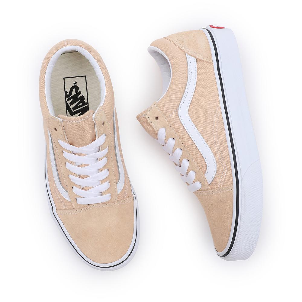 Boty Vans Color Theory Old Skool VN0007NTBLP1 - oranžové