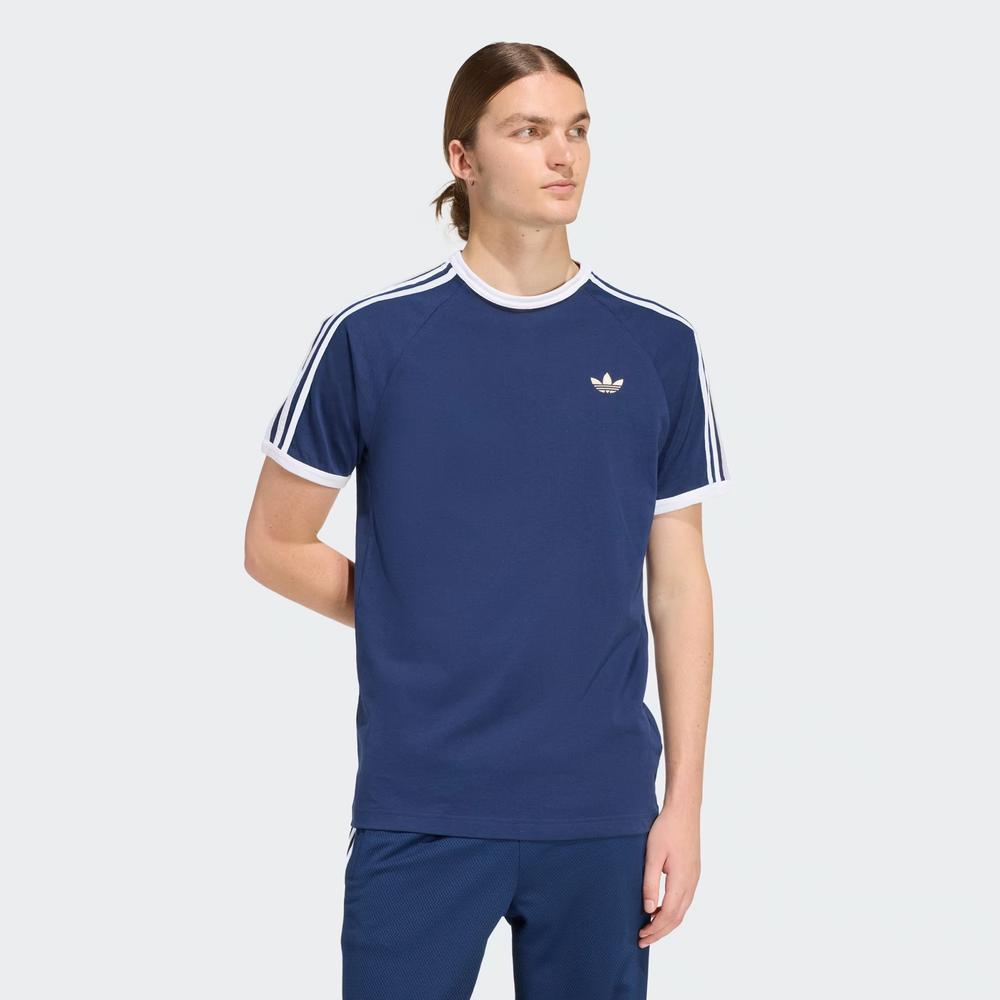 Pánské tričko adidas Originals 3-Stripes KE3536 - tmavě modrě