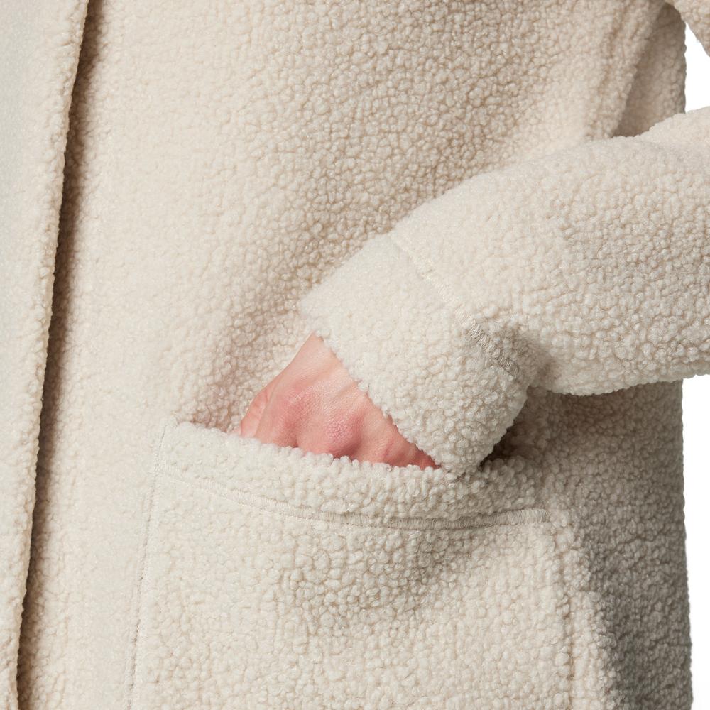 Dámská bunda Columbia Panorama Lon Sherpa Fleece 1862582278 - béžové