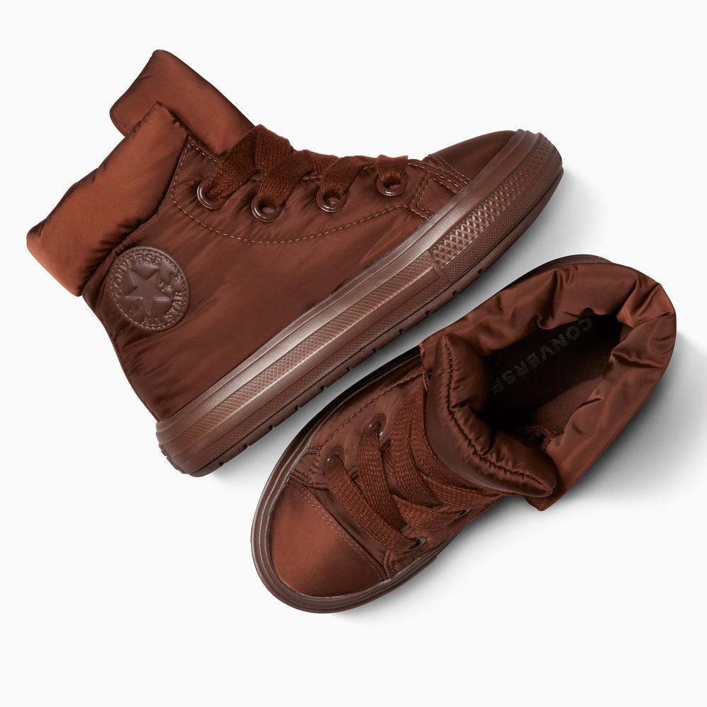 Dámské boty Converse Chuck Taylor All Star Elements Boot A12940C - hnědé
