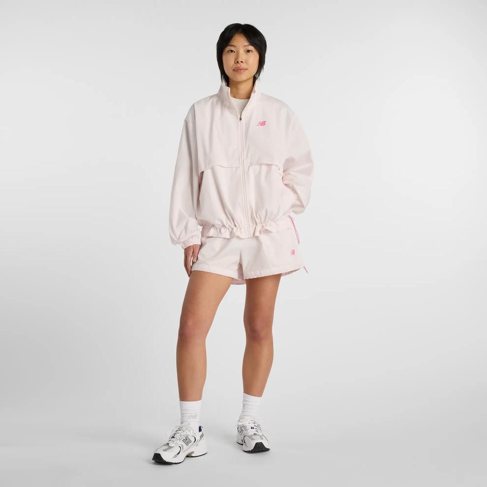 Dámské šortky New Balance WB61P9JPAAA - růžové