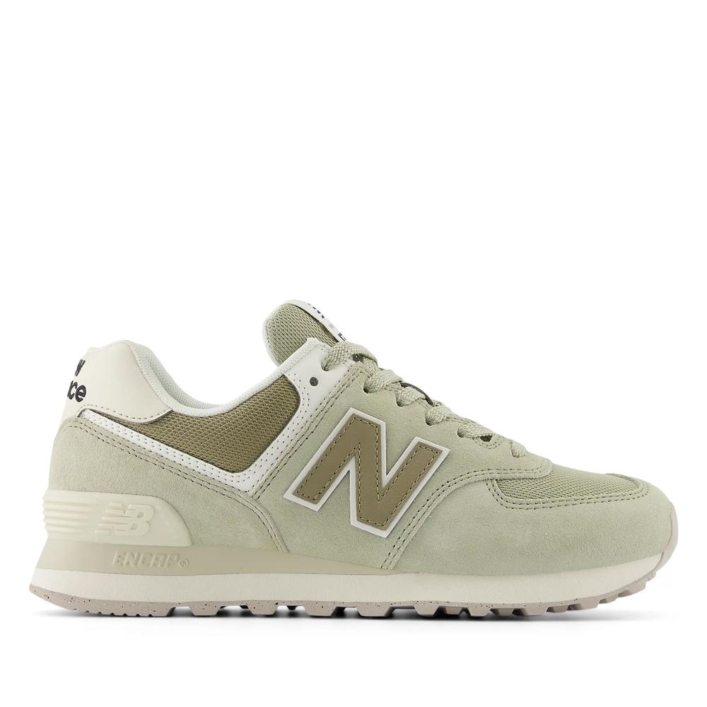 Boty New Balance WL574DP2 - zelené