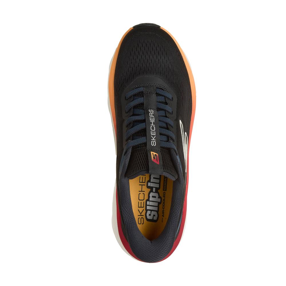 Boty pánské Skechers Slip-ins: Max Run 221000BKMT - černé