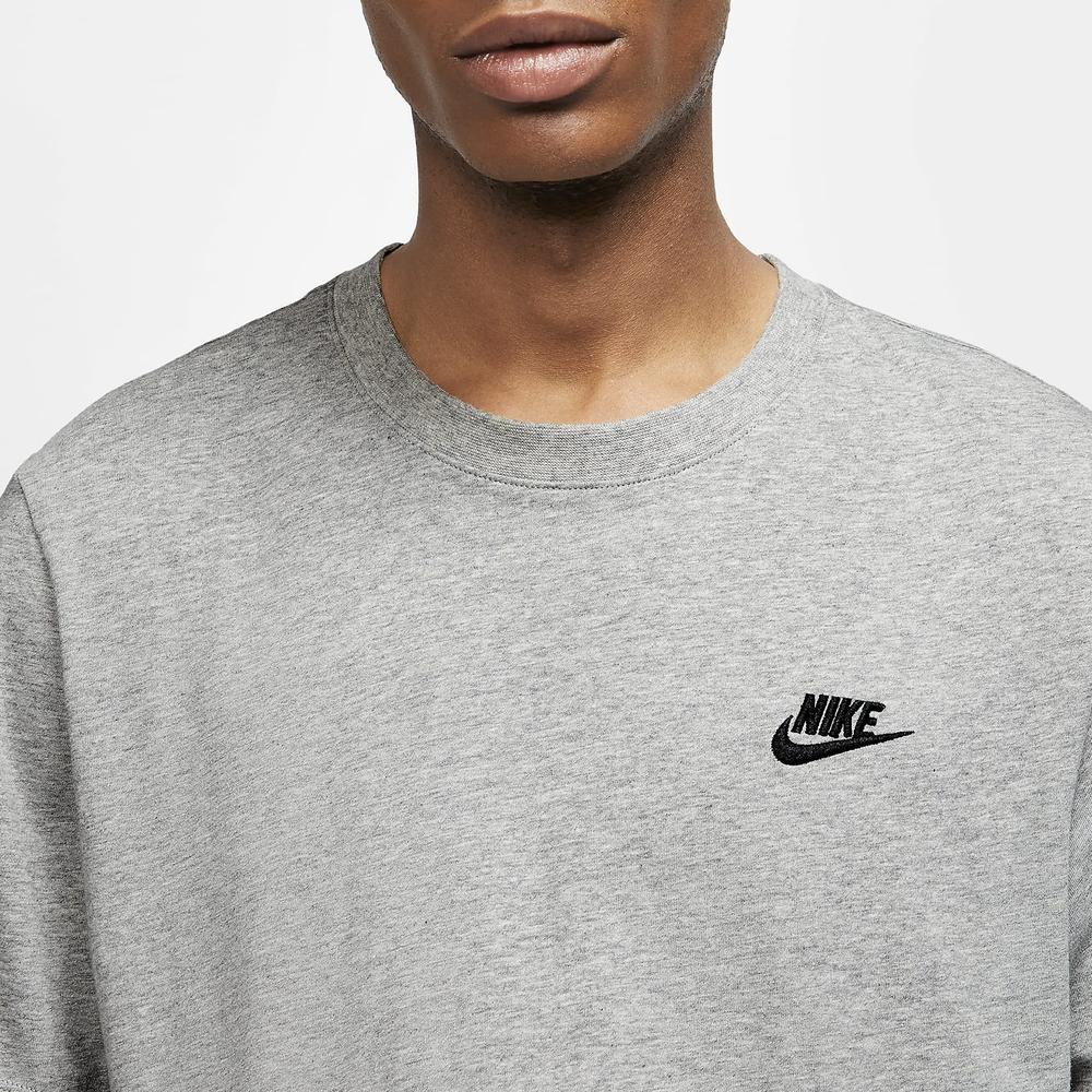 Tričko Nike Sportswear Club AR4997-064 - šedivé