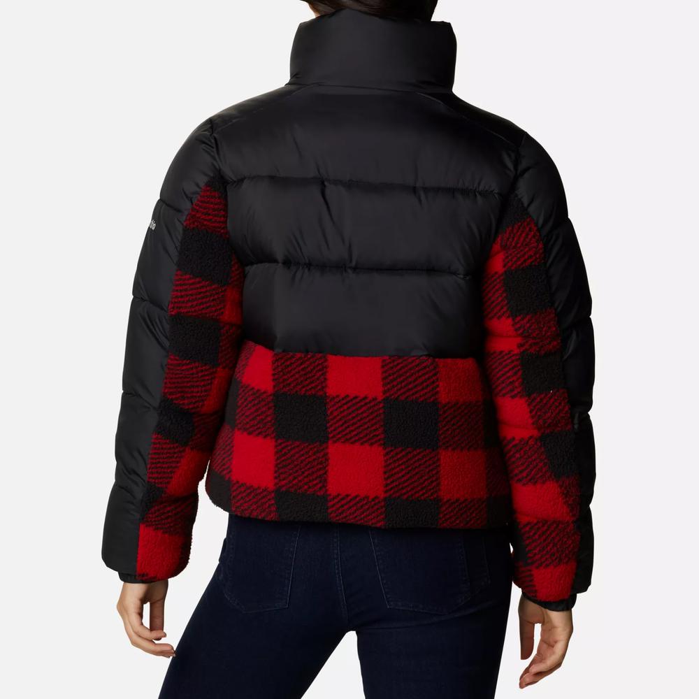 Bunda Columbia Leadbetter Point Sherpa Hybrid Puffer 1955243011 - černé