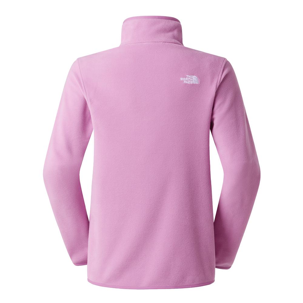 Blúza The North Face Glacier 1/4 Zip Fleece 0A8D2JG6E1 - růžové