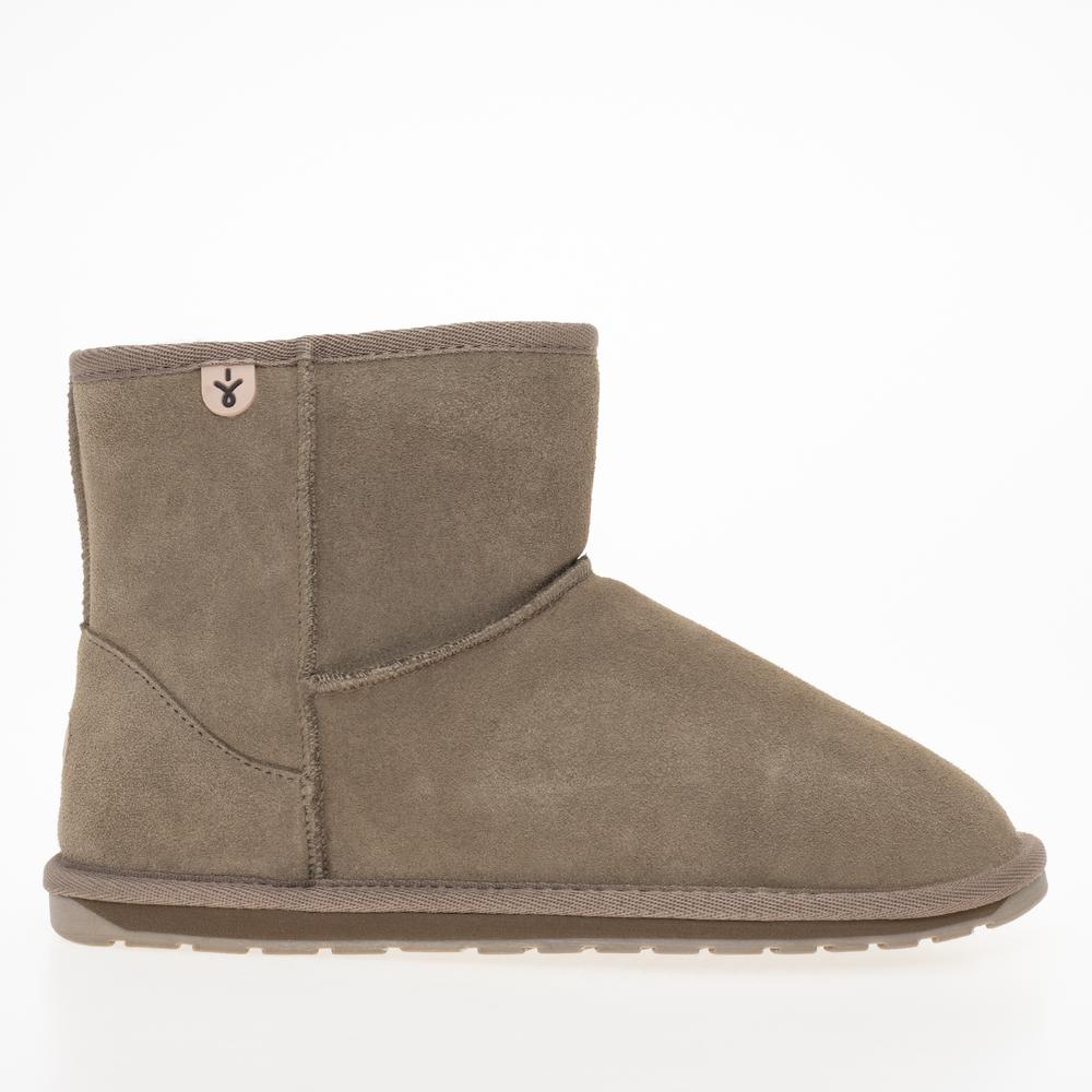 Boty Emu Australia Wallaby Mini Teens T10103MUSH - hnědé
