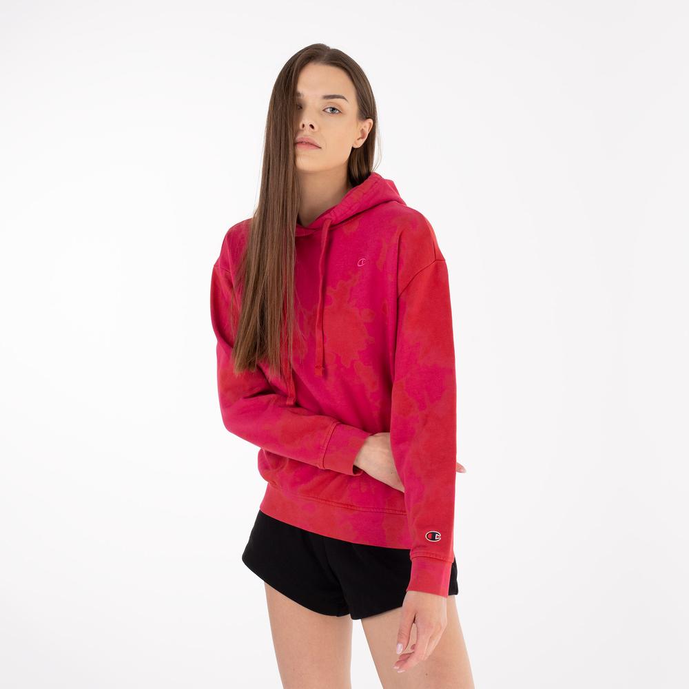 Mikina Champion Hooded Sweatshirt 116071-PS025 - červené