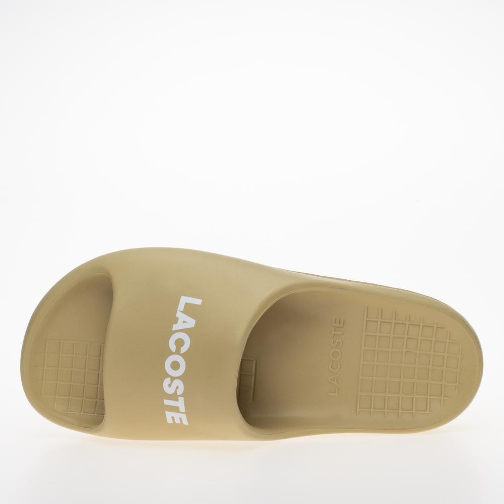 Žabky Lacoste Serve Slide 20 747CFA0020-CJ2 - béžové