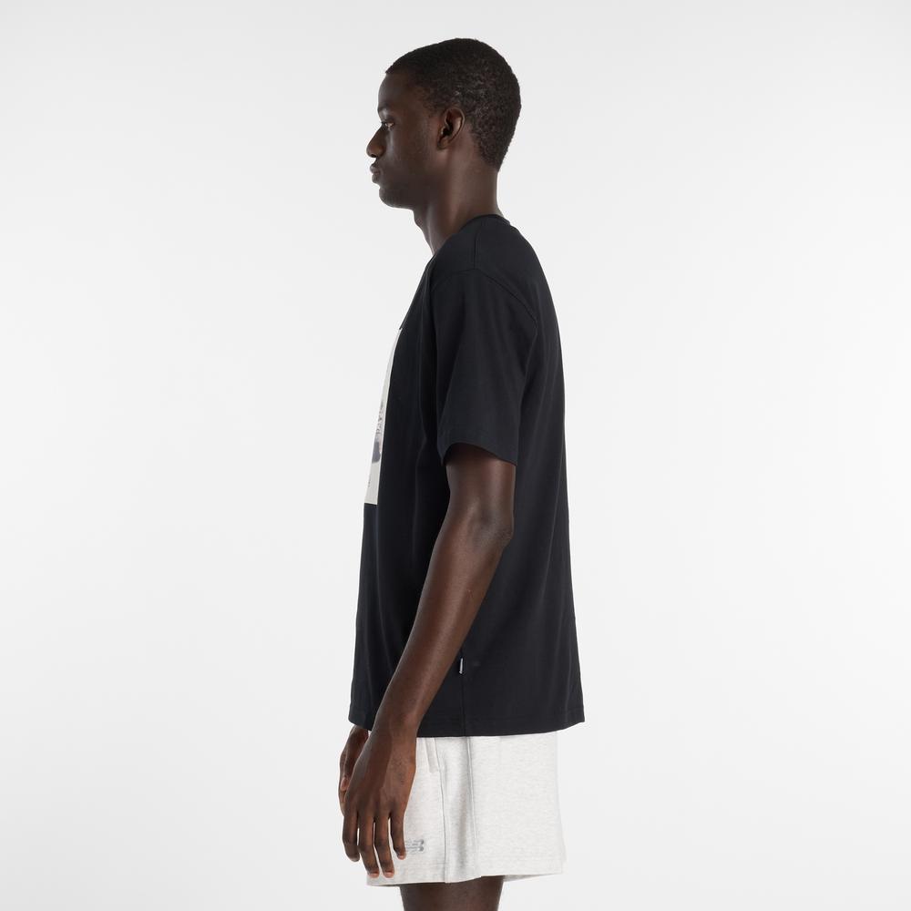 Pánské tričko New Balance MT61B0WFBK - černé