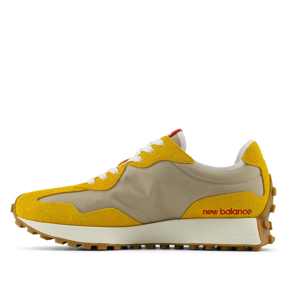 Unisex boty New Balance U327SB - žluté