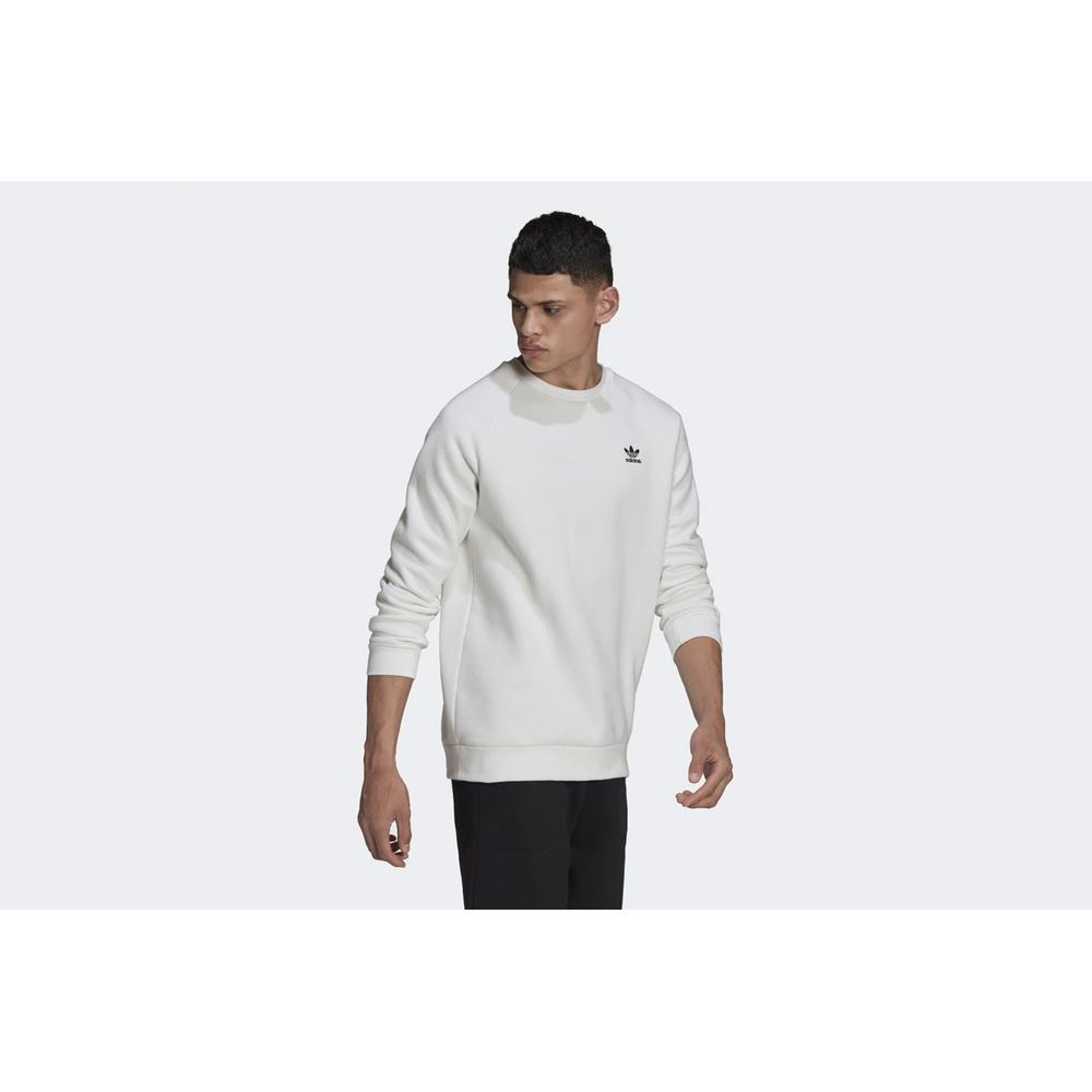 Mikina adidas Adicolor Essentials Trefoil Crewneck H34644 - bílé