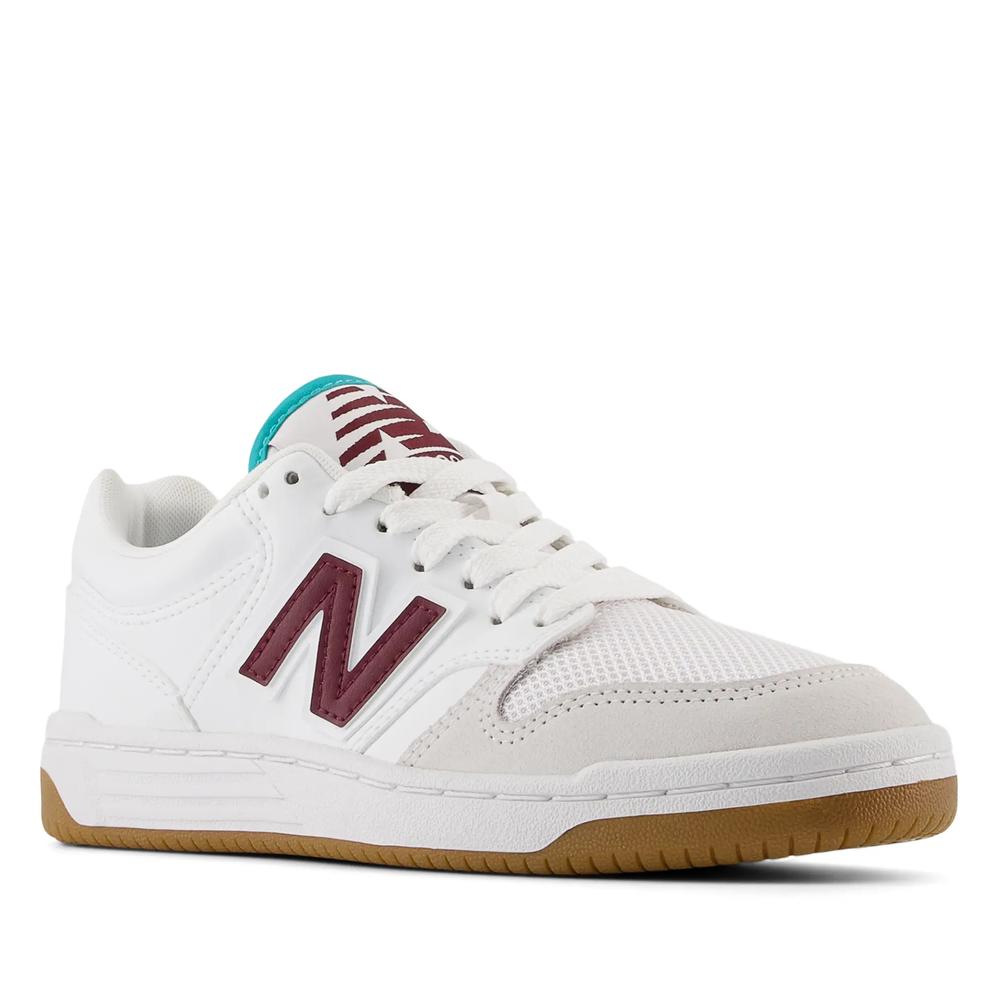 Boty New Balance GSB480FT - bílé