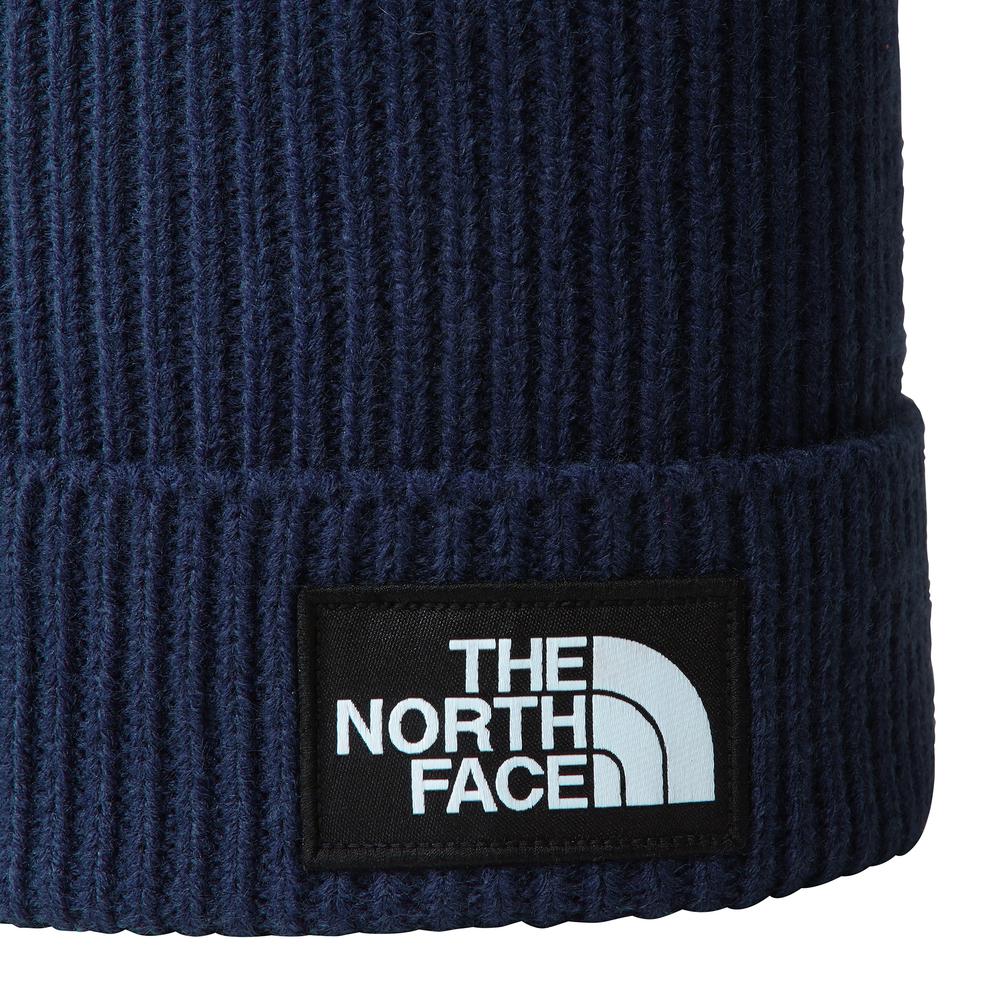 Zimní čepice The North Face Logo Box Beanie 0A3FJX8K21 - tmavě modrě