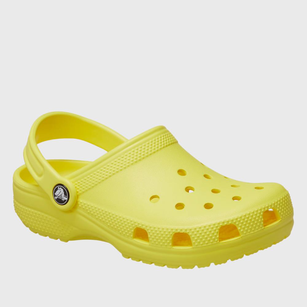 Žabky Crocs Classic Clog 206991-77J - žluté
