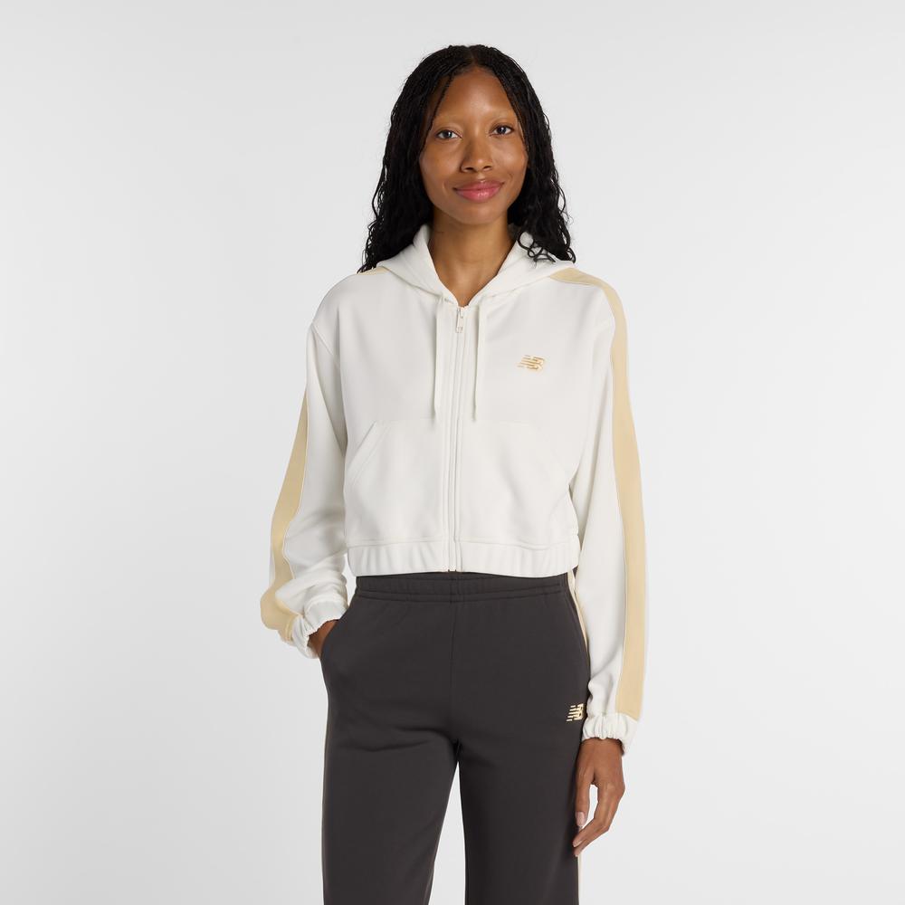 Dámská mikina New Balance WJ61B759SST - bílé