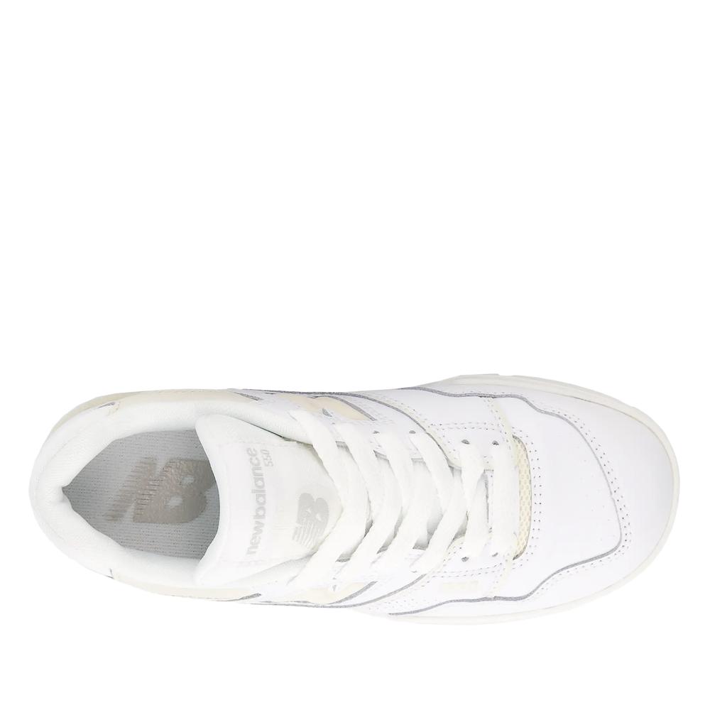Boty New Balance PSB550BK - bílé