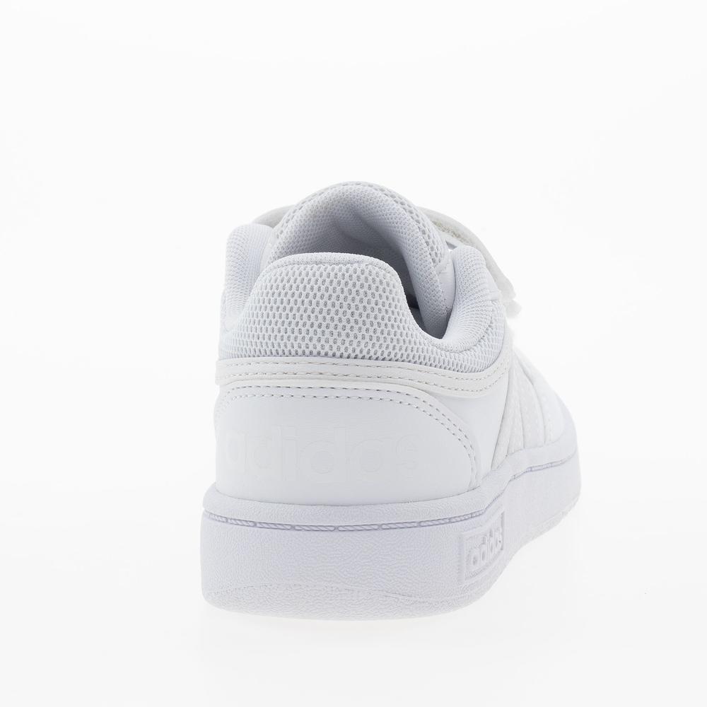 Boty dětské adidas Hoops GW0436 - bílé