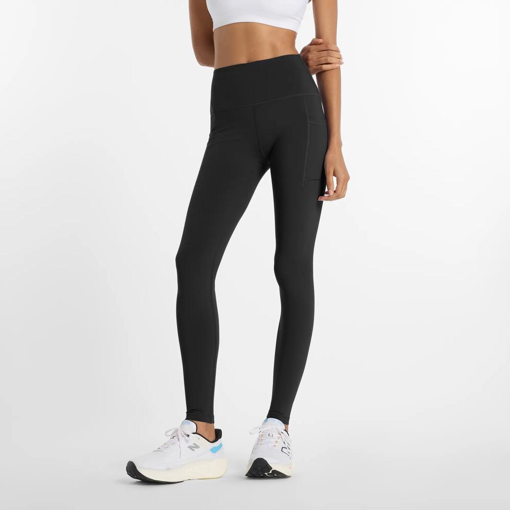Dámské kalhoty New Balance Sleek WP51275BK - černé