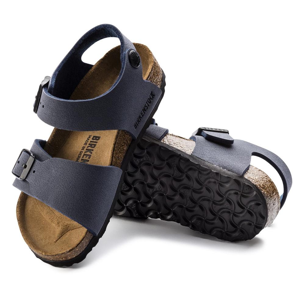 Dětské sandále Birkenstock New York 87773 - tmavě modrě