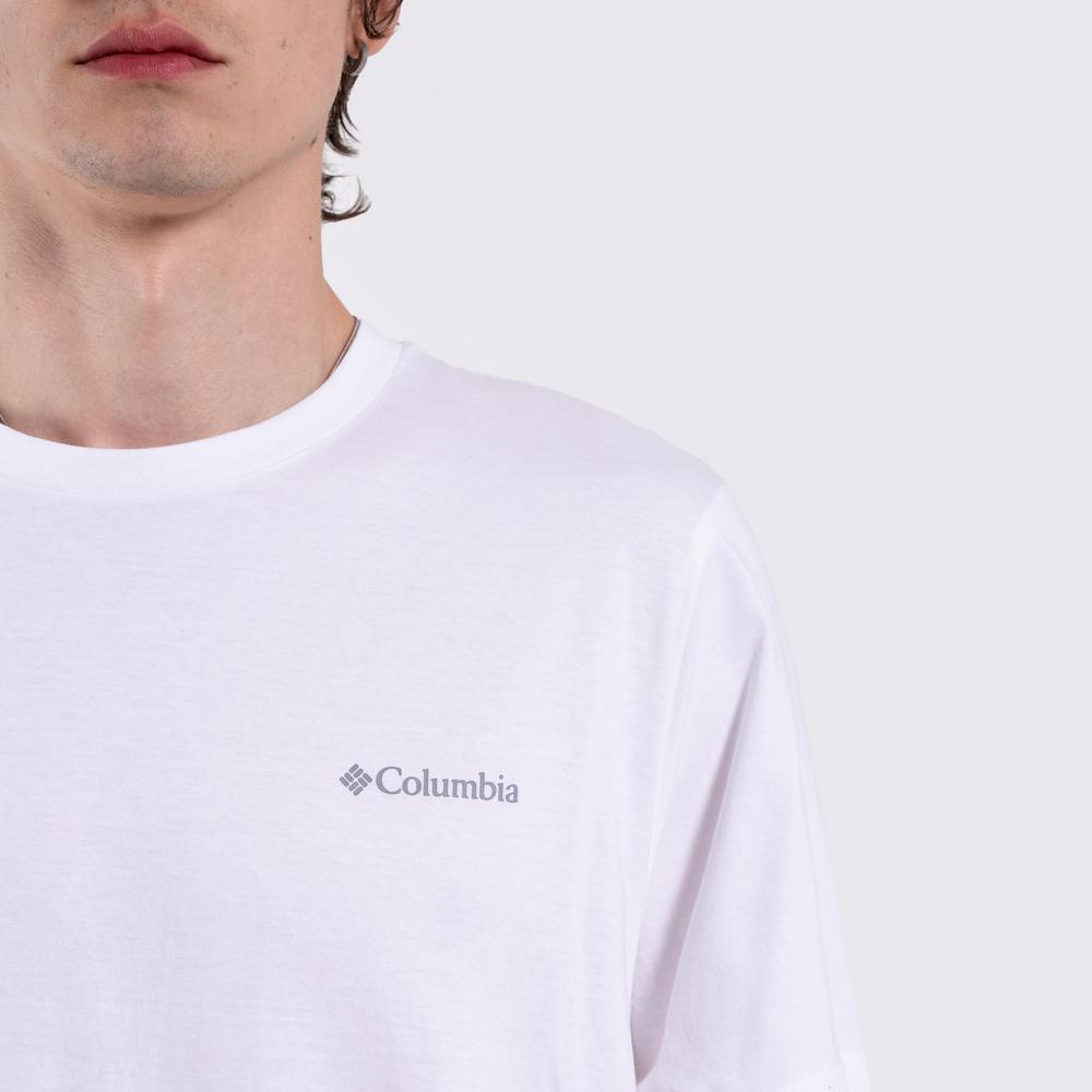 Pánská tričko Columbia CSC Basic 2154991100 - bílé