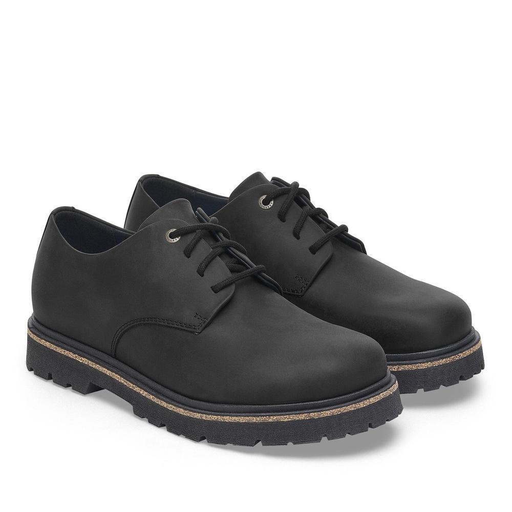 Boty Birkenstock Highwood Lace Low 1028173 - černé