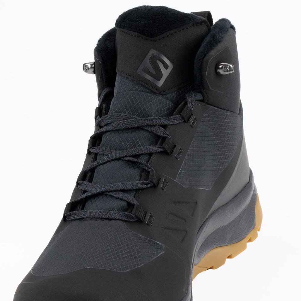 Boty Salomon Outsnap Climasalomon Waterproof L40922000 - černé