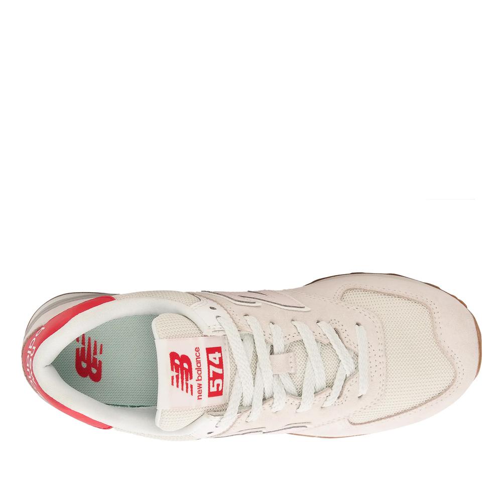 Boty New Balance WL574RC - béžové
