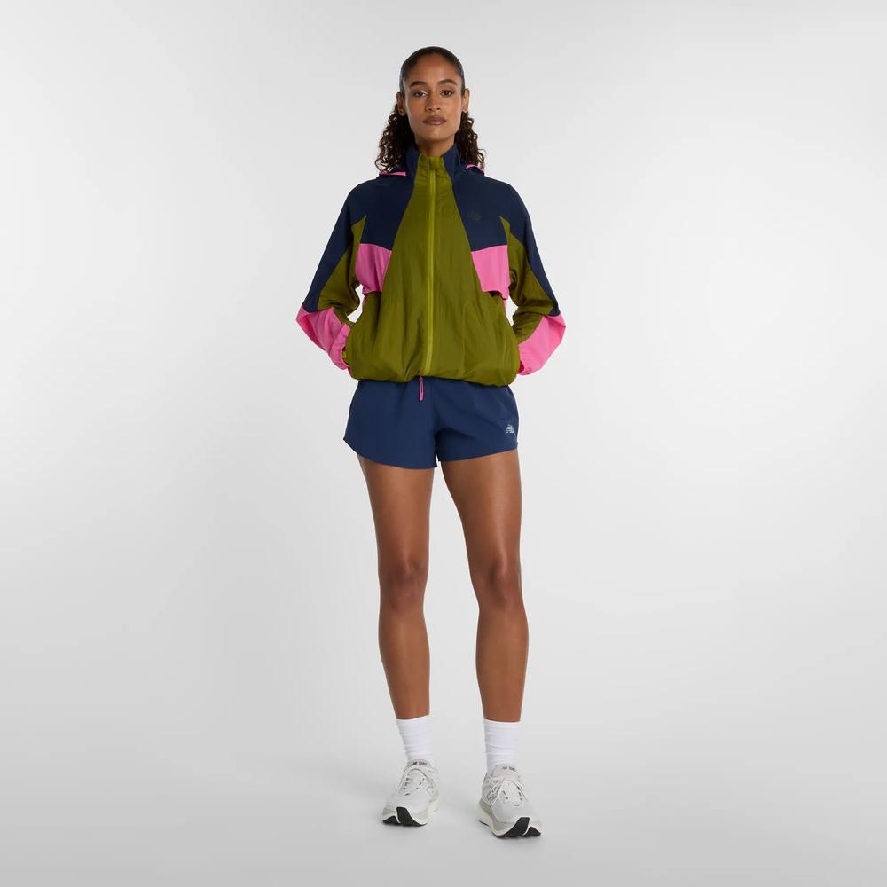 Dámská bunda New Balance WJ61J326AAN - zelené