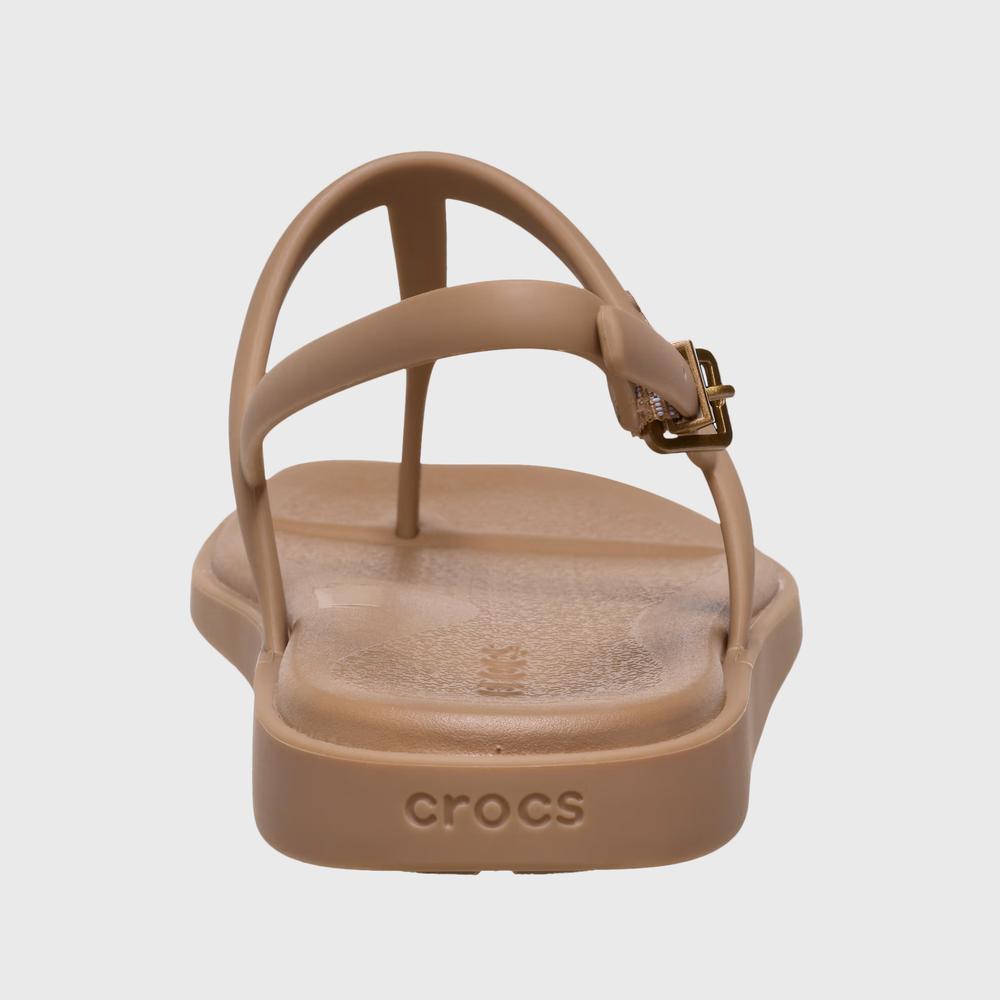 Žabky Crocs Miami Thong Flip 209793-2JJ - hnědé