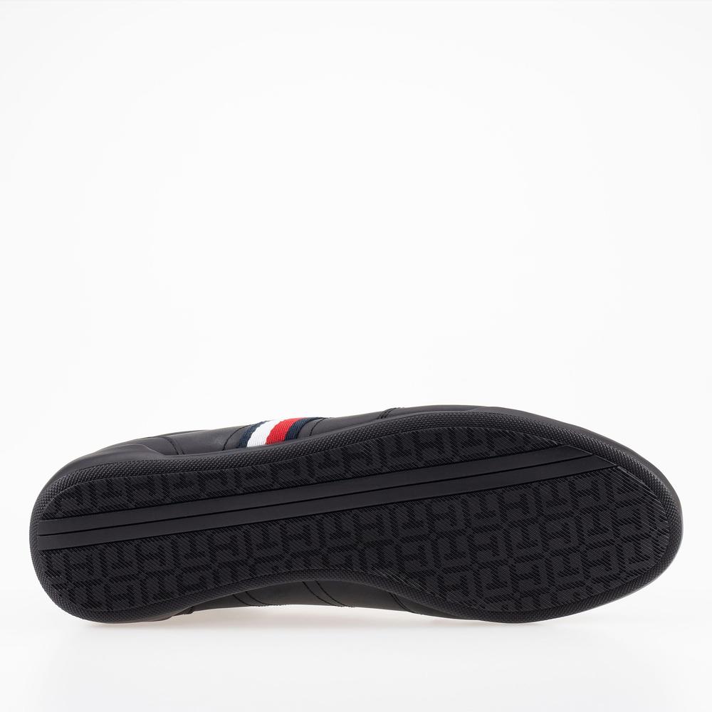 Boty Tommy Hilfiger Classic LO Cupsole Leather FM0FM04277-BDS - černé