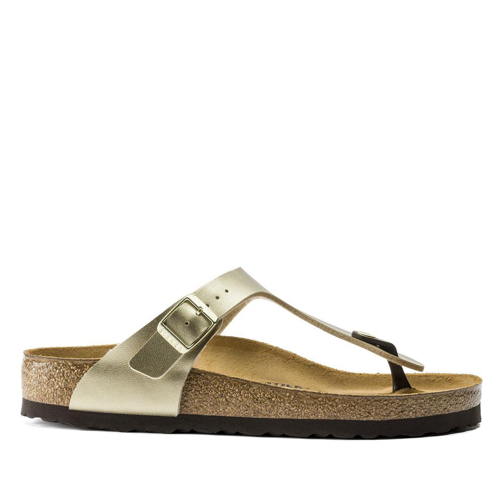 Žabky Birkenstock Gizeh 1016109 - žlaté