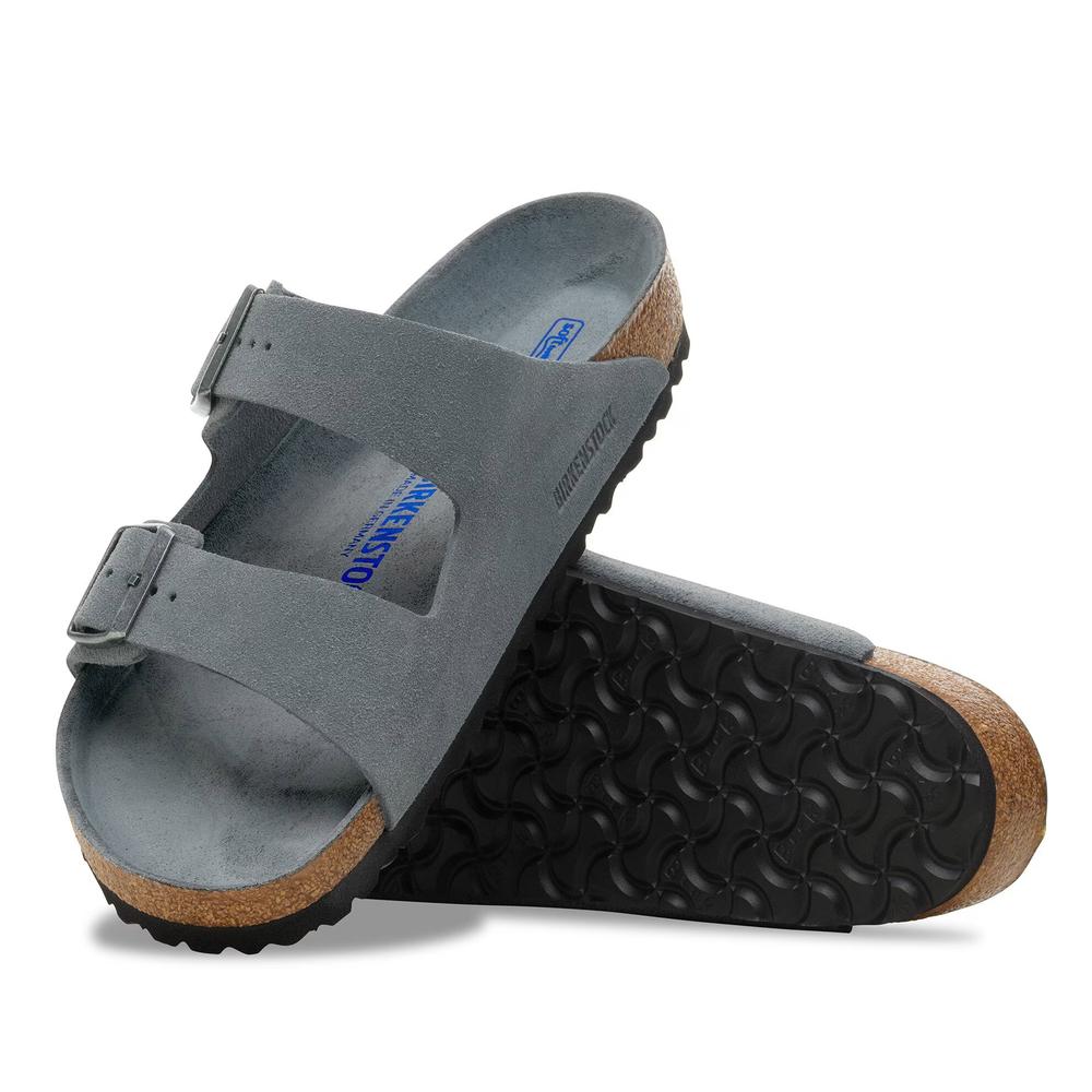 Pánské Žabky Birkenstock Arizona 1030860 - šedivé