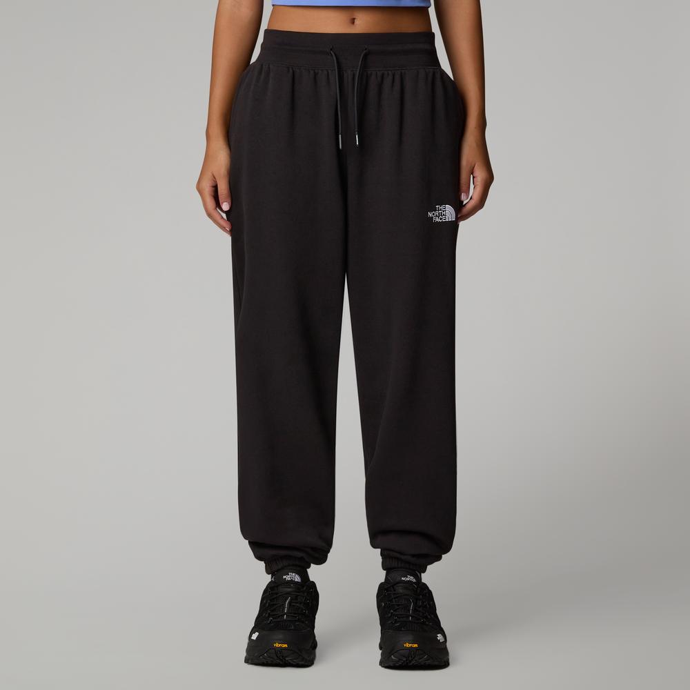 Kalhoty The North Face Essential Relaxed Straight 0A8C1GJK31 - černé