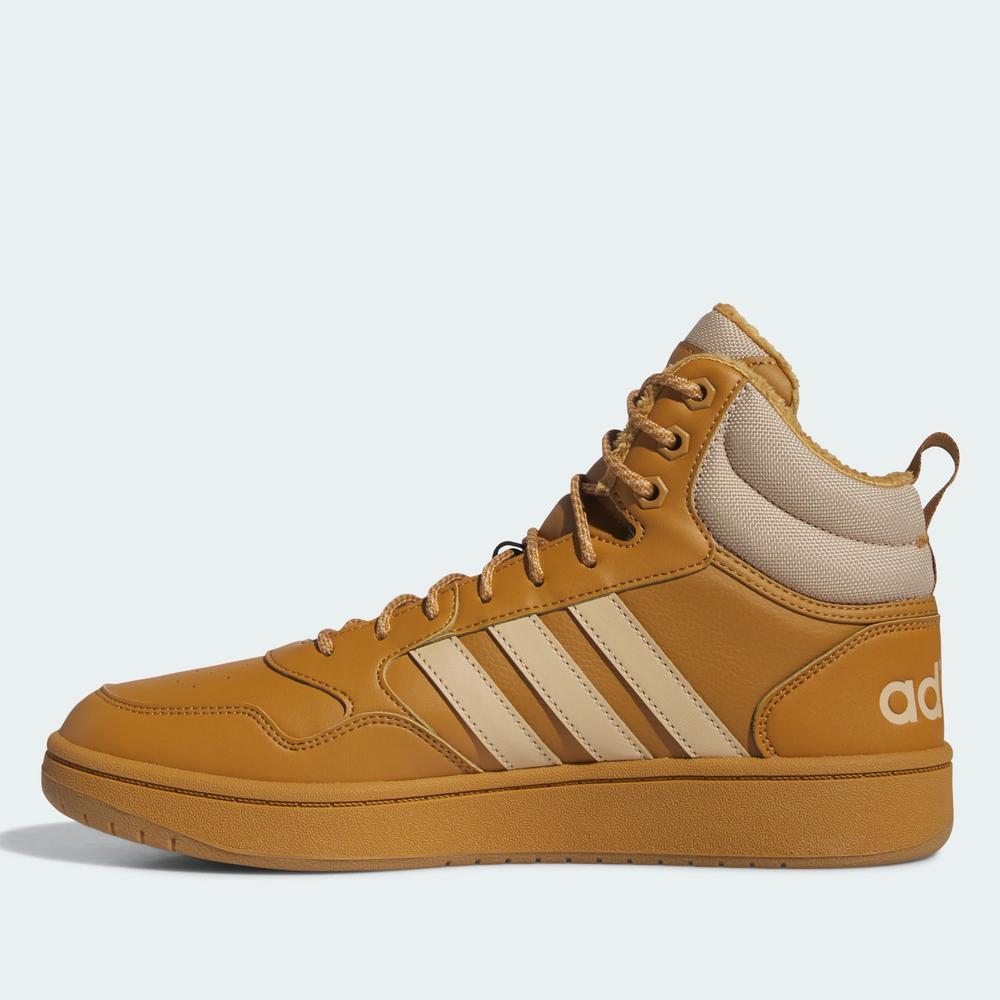 Boty adidas Hoops 3.0 Mid Lifestyle Basketball Classic IF2636 - hnědé