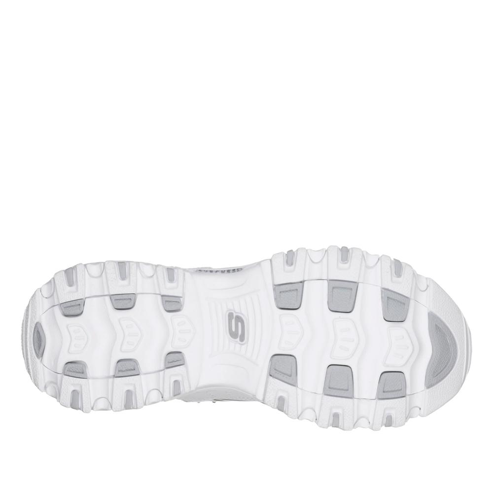 Dámské boty Skechers D'Lites Glamour Feels 13087WSL - bílé