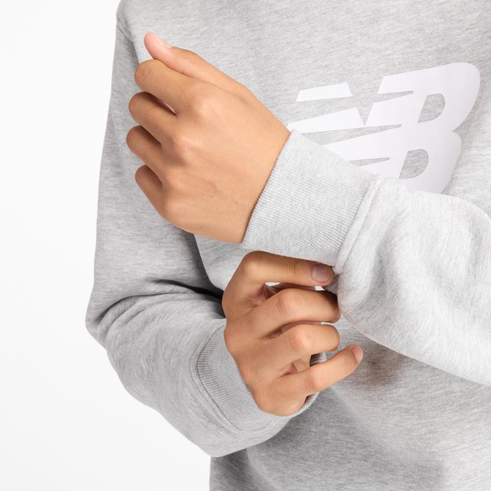 Pánská mikina New Balance MT43905AG - šedivé