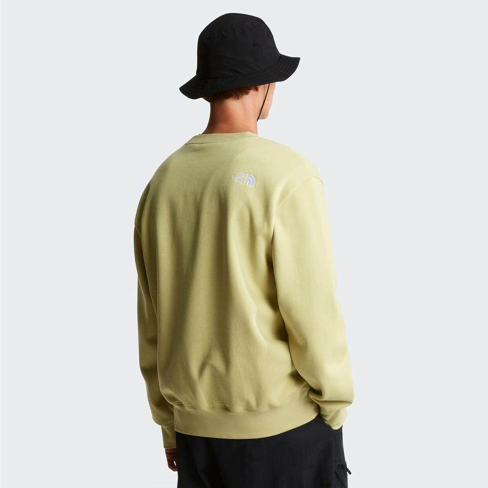 Pánská mikinaThe North Face Essential Relaxed Crew 0A89ETG731 - žluté