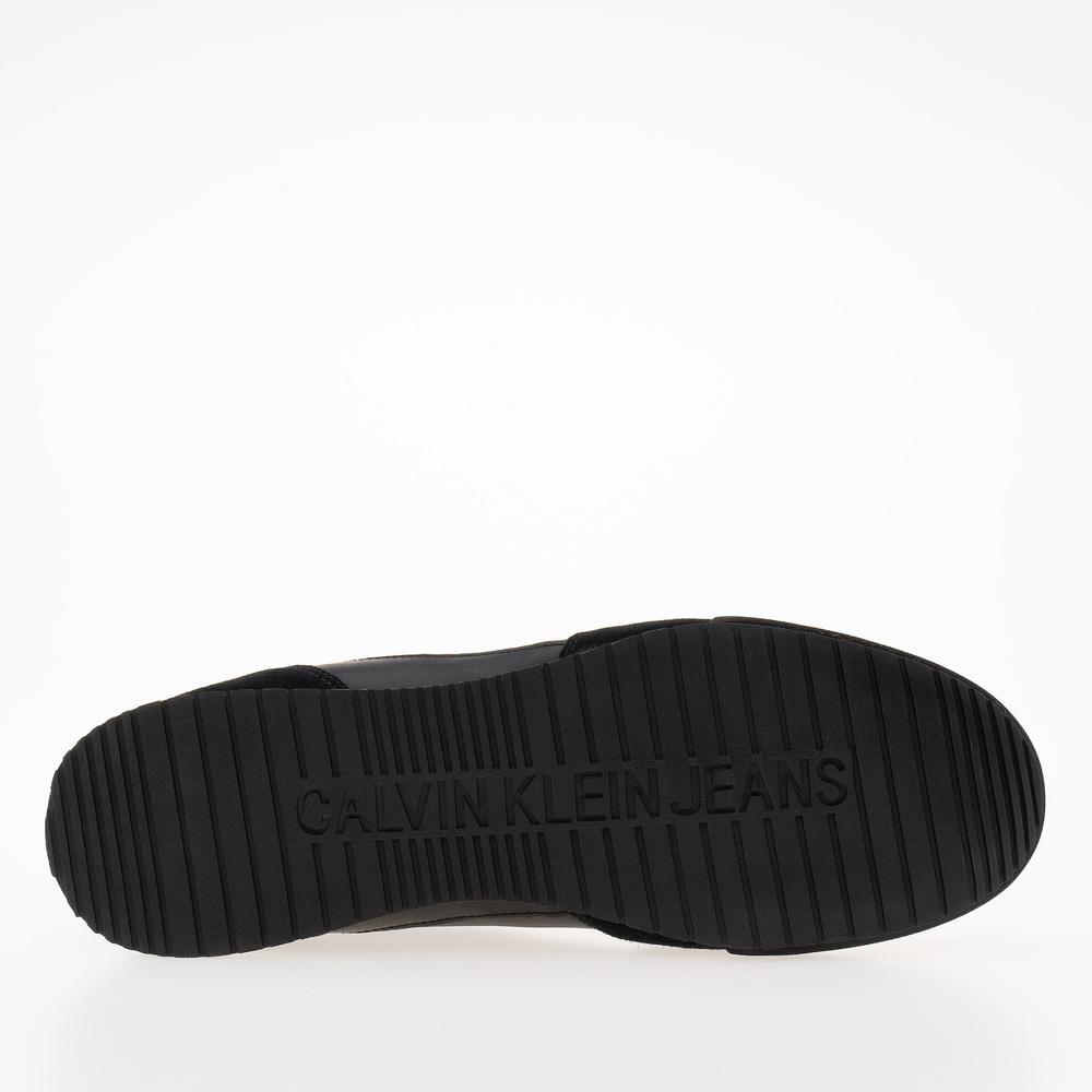 Boty Calvin Klein Low Profile Runner Mod Vint YM0YM00695-BEH - černé